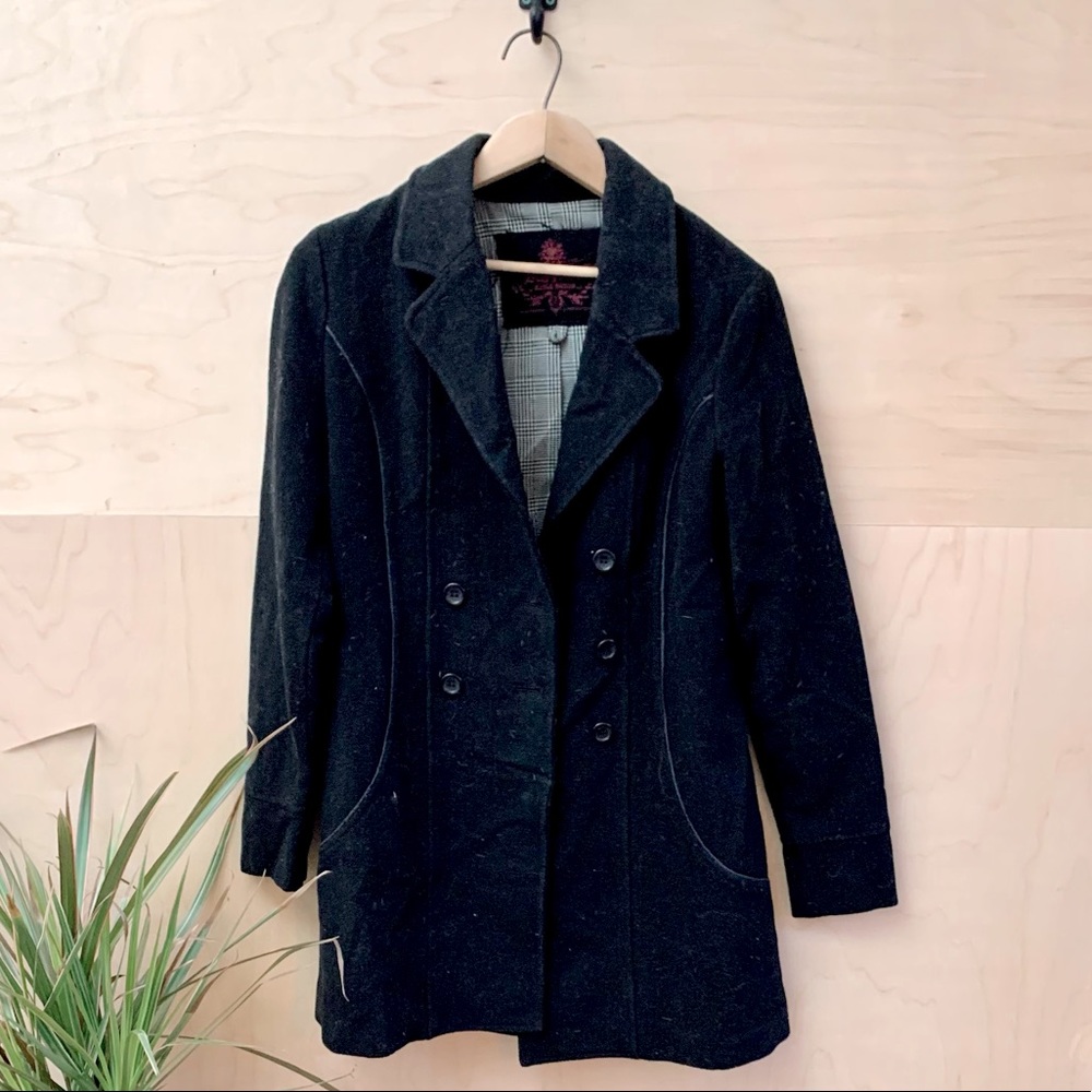 Buffalo David Bitton Wool-Blend Pea Coat